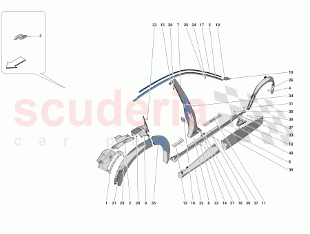 Photo of KOMPL LINKE HINTERE FLANKENVERKLEIDUNG…