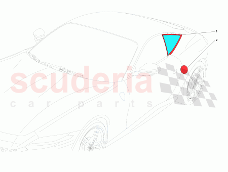 Photo of LINKE HINTERE SEITENFENSTERSCHEIBE…