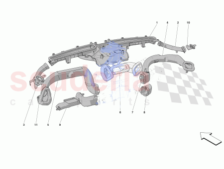Photo of ANSCHLUSS DES DEMISTERKANALS AN DAS LINKE ABDECKGITTER…