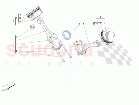 Photo of KOMPLETTE PLEUELSTANGE UND KAPPE…