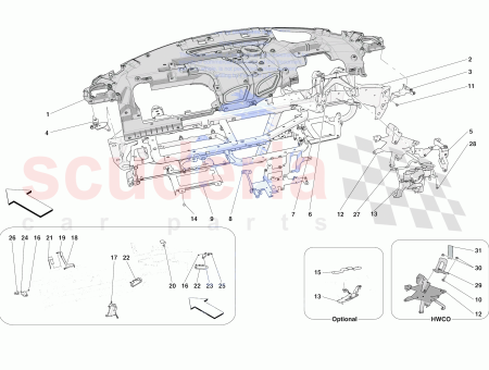 Photo of KOMPLETTER UNTERBAU F R DAS ARMATURENBRETT…