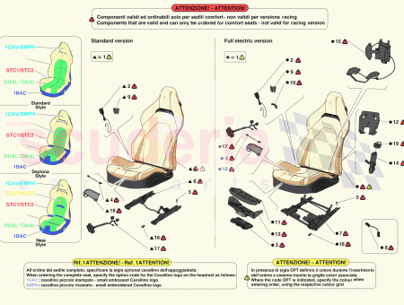 Photo of RECHTER SEITENSITZ KOMPLETT MIT F HRUNGSSCHIENEN…
