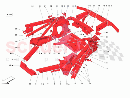 Photo of RH USSERE OBERE HINTERE DIAGONALSTREBE…