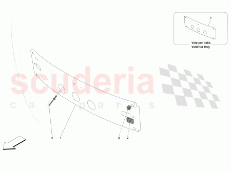 Photo of VORDERE KENNZEICHENHALTERUNG…