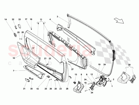 Photo of GRIFFOBERTEIL RECHTS LEDERAUSSTATTUNG LIEFERWAGEN…