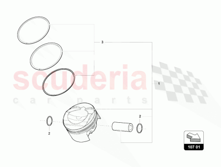 Photo of KOLBEN KOMPLETT…