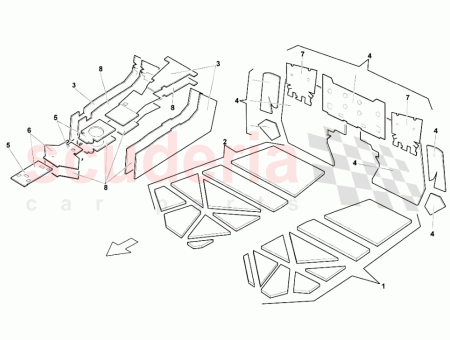 Photo of TUNNELISOLIERUNG IM FAHRGASTRAUM SCHALTGETRIEBE…