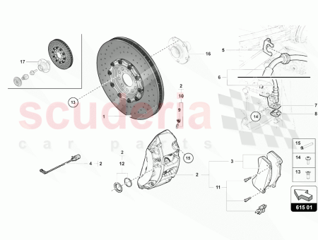 Photo of BREMSSATTEL ANT SX BRONZE…