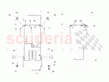 Photo of ZENTRALER KABELBAUM RNS CD WECHSLER R CKFAHRKAMERA E…