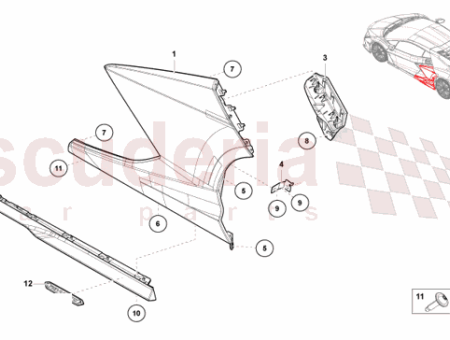 Photo of SEITENTR GERVERKLEIDUNG…