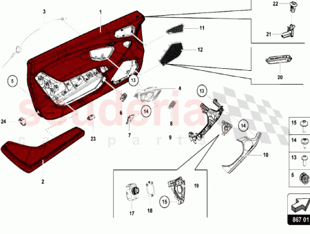 Photo of GRIFF DER RECHTEN SEITENABDECKUNG…