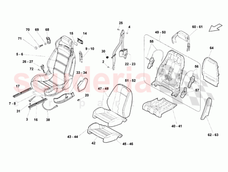 Photo of RECHTER SITZ RECHTER MANUELLER SITZ LIEFERUNG VIN…