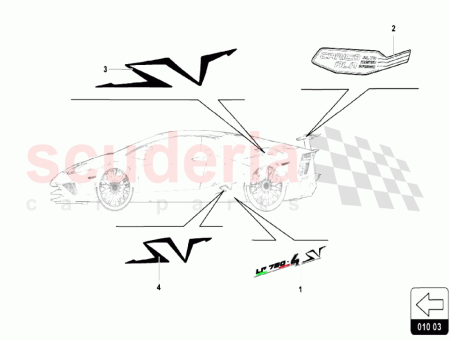 Photo of DEKORATIVER KLEBER SV RECHTE SEITE SILBER…