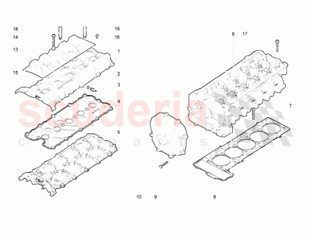 Photo of MONTAGE 40457 ZYLINDERKOPF BIS VIN 6LA03722…