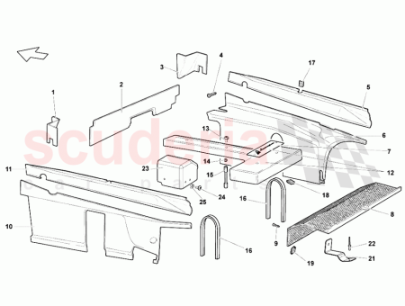 Photo of KRAFTSTOFFLEITUNGS ABDECKUNGSSATZ…