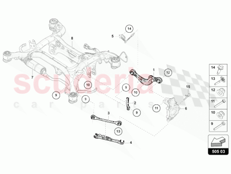 Photo of REAR UPPER WISHBONE…