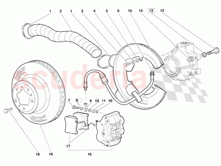 Photo of VORDERRADBREMSBEL GE…