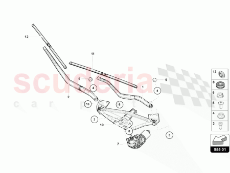 Photo of BASE WINDSHIELD WIPER…