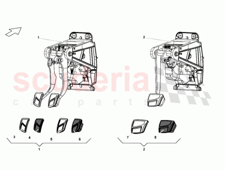 Photo of PEDALEINHEIT SCHALTGETRIEBE STAHLBREMSE…