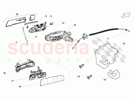 Photo of LH DOOR HANDLE TRIM PLATE…