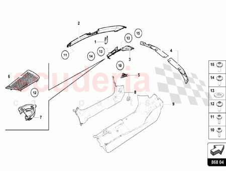 Photo of OBEN LINKS A S ULENVERKLEIDUNG LEDER INNEN BRAUNE…