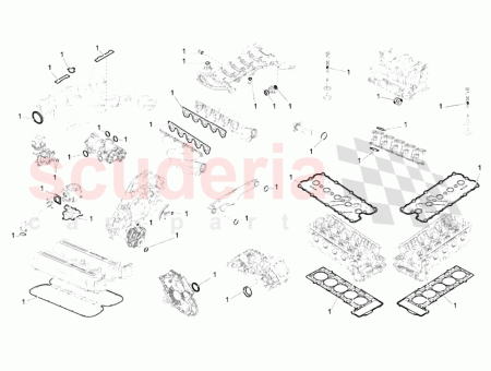 Photo of DICHTUNGEN SATZ AB VIN 4LA0379…
