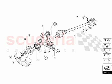 Photo of HINTERER RECHTER NABENTR GER BIS VIN GLA04209 KONTAKTIEREN…