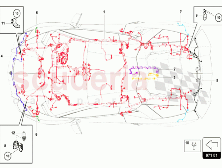 Photo of ZENTRALER KABELBAUM R CKFAHRKAMERA PARKEN…
