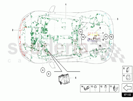 Photo of KABELSATZ F R FRONTSTOSSSTANGE HOMELINK…