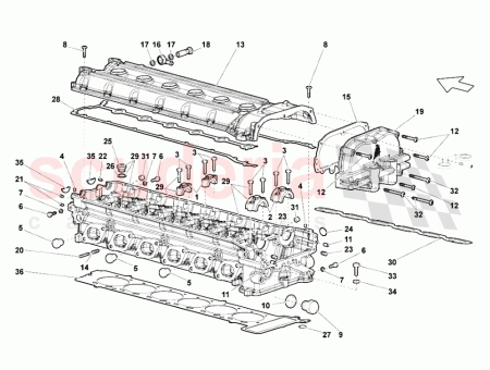 Photo of RECHTER ZYLINDERKOPF KOMPLETT…