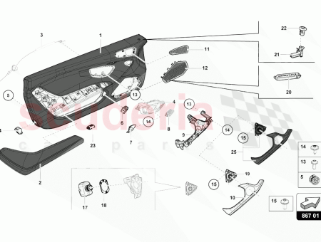 Photo of ABDECKUNG F R T RVERKLEIDUNG…