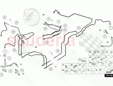 Photo of BREMSLEITUNG VON DER HYDRAULIK ZUM BREMSSCHLAUCH…