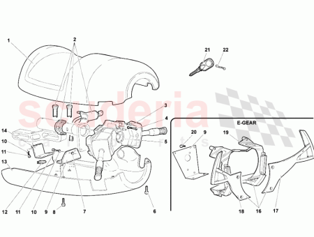 Photo of VERKLEIDUNG SCHALTGETRIEBE…