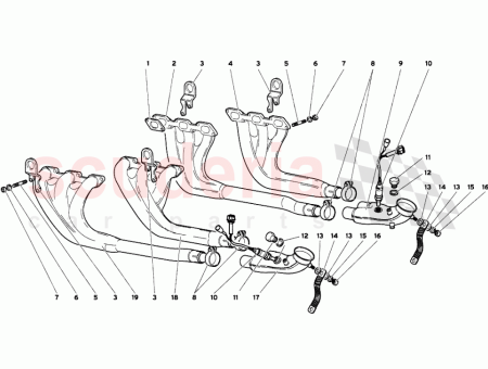 Photo of AUSPUFFKR MMER VORNE LINKS…