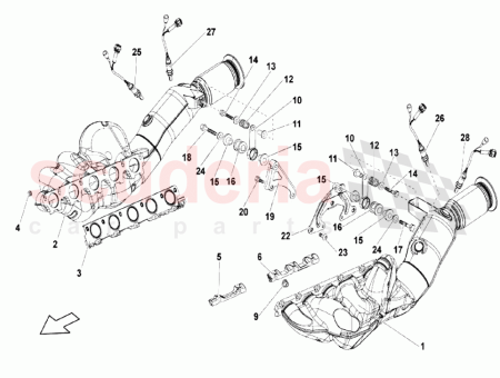 Photo of AUSPUFFKR MMER MIT KATALYSATOR LINKS…