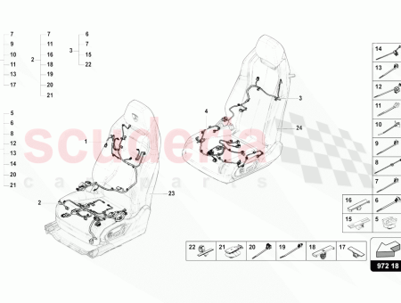 Photo of KABELBAUM F R ELEKTRISCH VERSTELLBAREN SITZ…