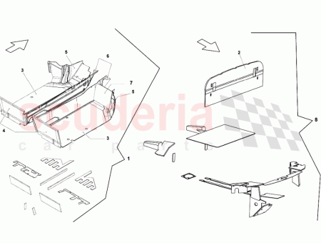 Photo of HECKVERKLEIDUNG UNTER DER HECKSCHEIBE OHNE GEP CKNETZ FORNIRE…