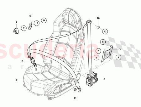 Photo of DREIPUNKT SICHERHEITSGURT…