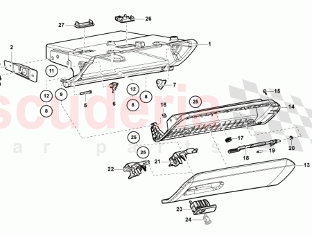 Photo of HANDSCHUHFACHDECKEL…