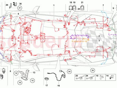 Photo of ZENTRALER KABELSATZ…