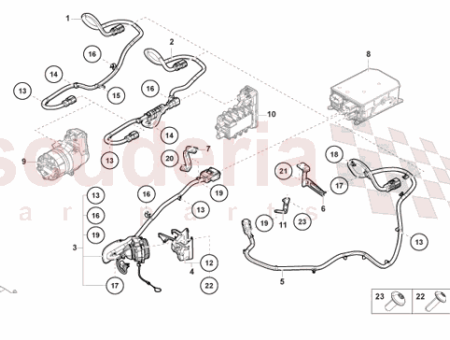 Photo of HOCHSPANNUNGSKABELSATZ F R HOCHVOLTBATTERIE…