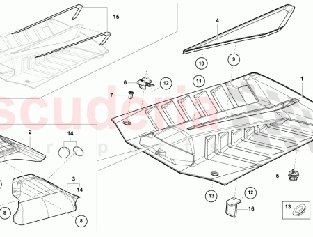 Photo of AIR INTAKE GRILLE ON THE BONNET…