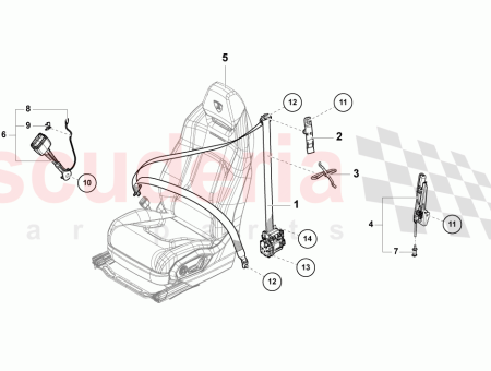Photo of AUTOMATISCHER DREIPUNKTGURT MIT GURTSTRAFFER…