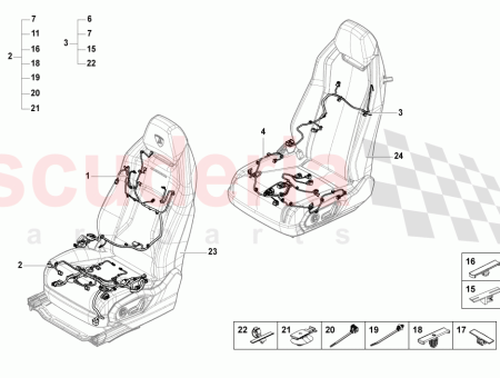 Photo of KABELBAUM F R ELEKTRISCH VERSTELLBAREN SITZ…