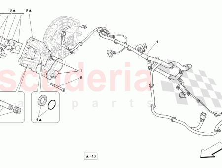 Photo of PARKING BRAKE CALIPER ASSEMBLY…