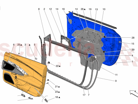 Photo of FRONT RH T RVERKLEIDUNG MONTAGE…