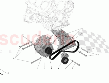 Photo of ANTRIEBSRIEMEN DER LICHTMASCHINE…