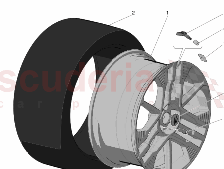 Photo of FELGE AERO 20 SCHWARZ GL NZEND DIAM…