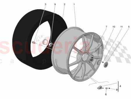 Photo of FRONT WHEEL RIM 20…