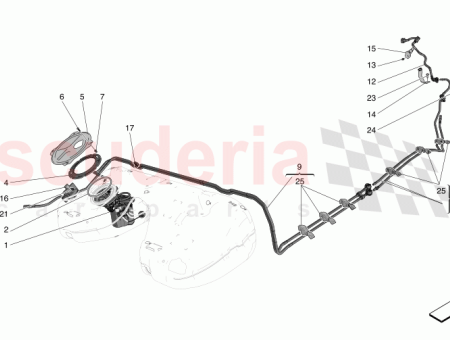 Photo of VORDERE UNTERFLUR KRAFTSTOFFLEITUNGEN…